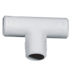 ELMARK PVC T-cs, d=20mm, IP40, szürke
