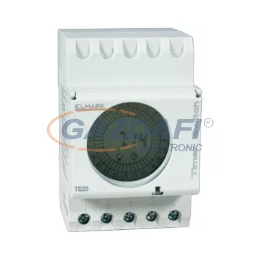 ELMARK elektronikus idrelé, TE-20, 230V, 1Z+1NY, 15min-24h