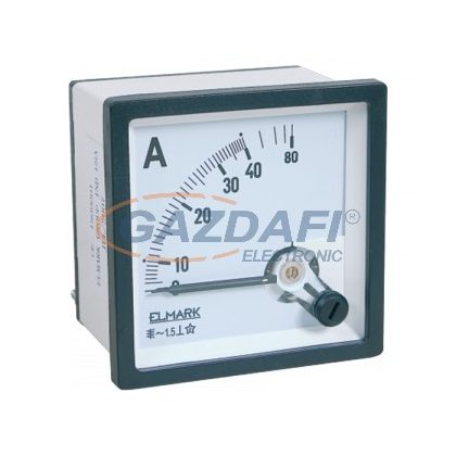   ELMARK Feszültségmérő táblaműszer, DC, 0-100V, po.: 1,5