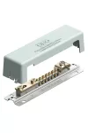 OBO 5015081 1809 M Potenciálkiegyenlítő-Sín (Eph) fémlábbal 188mm szürke sárgaréz OBO 5015081 1809 M Potenciálkiegyenlítő-Sín (Eph) fémlábbal 188mm szürke sárgaréz
