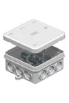 OBO 5015557 1804 AP Potenciál-Kiegyenlítő Sín fürdőszobába 90,5x90,5x39mm világosszürke polietilén OBO 5015557 1804 AP Potenciál-Kiegyenlítő Sín fürdőszobába 90,5x90,5x39mm világosszürke polietilén