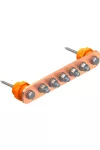 OBO 5015836 1802 8 CU Potenciál-Kiegyenlítő Sín BigBar / 8 csatlakozás 8xM10 réz OBO 5015836 1802 8 CU Potenciál-Kiegyenlítő Sín BigBar / 8 csatlakozás 8xM10 réz