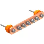   OBO 5015836 1802 8 CU Potenciál-Kiegyenlítő Sín BigBar / 8 csatlakozás 8xM10 réz