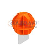   OBO 5018014 ProtectionBall Védőkupak Fényvisszaverős kör- és laposvezetőhöz narancs polietilén