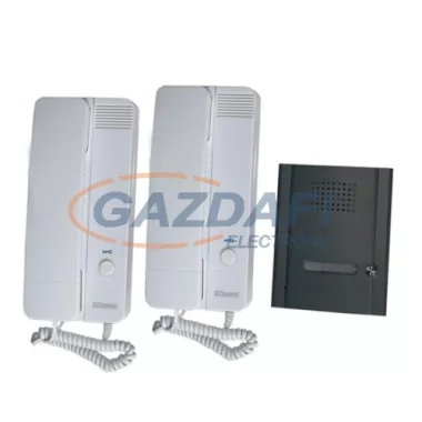 COMMEL 502-201 kaputelefon, 2 lakásos kivitel