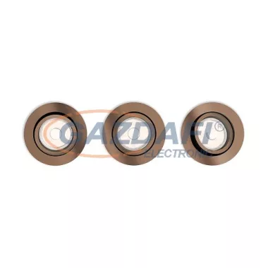 PHILIPS DONEGAL 5039305PN LED süllyesztett spotlámpa, 3xNW GU10 230V, réz PHILIPS DONEGAL 5039305PN LED süllyesztett spotlámpa, 3xNW GU10 230V, réz