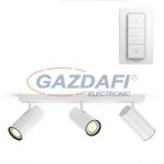   PHILIPS Buratto Hue 50463/31/P7 3L intelligens vezérelhető LED lámpatest, 16.5W 750Lm 2200-6500K, fehér