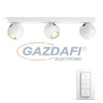   PHILIPS Buckram Hue 50473/31/P7 3L intelligens vezérelhető LED lámpatest, 16.5W 750Lm 2200-6500K, fehér