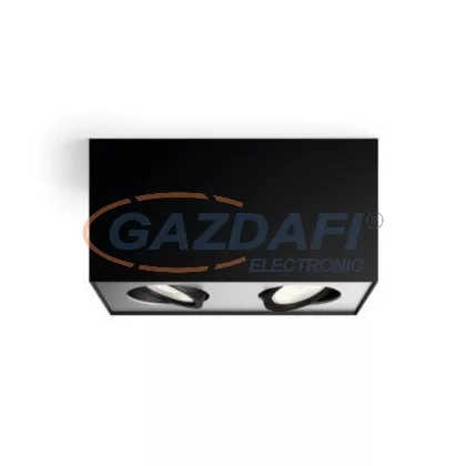   PHILIPS BOX 5049230P0 LED spotlámpa, falon kívüli, 2x4.5W SELV 1000Lm, fekete
