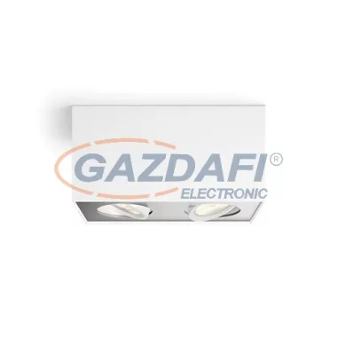 PHILIPS BOX 5049231P0 LED spotlámpa, falon kívüli, 2x4.5W SELV 1000Lm, fehér