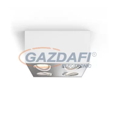 PHILIPS BOX 5049431P0 LED spotlámpa, falon kívüli, 4x4.5W SELV 2000Lm, fehér