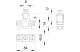 OBO 5050154 950 Z 1 1/2 Földelőbilincs körvezetőhöz 1 1/2 galvanikusan horganyzott cink