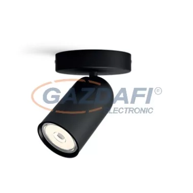 PHILIPS PONGEE 5058130PN LED spotlámpa, 1xNW GU10, fekete