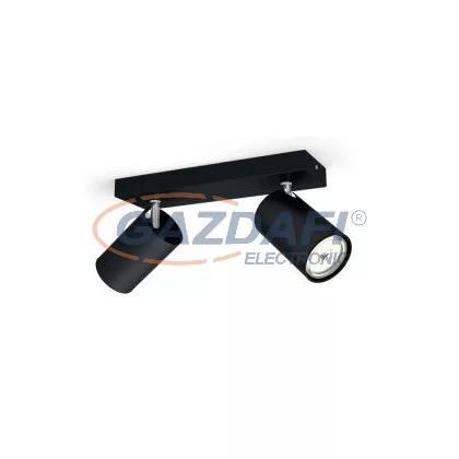 PHILIPS KOSIPO 5059230PN LED spotlámpa, 2xNW GU10, fekete