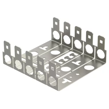 OBO 5084036 LSA-M Szerelővályú 4 LSA Plus modulhoz acél