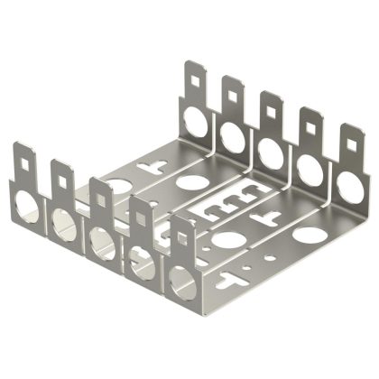 OBO 5084036 LSA-M Szerelővályú 4 LSA Plus modulhoz acél