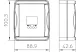 OBO 5091722 LSC I+II Villámcsapás Számláló dátum és idő kijelzéssel, 140x89x43 IP65 OBO 5091722 LSC I+II Villámcsapás Számláló dátum és idő kijelzéssel, 140x89x43 IP65