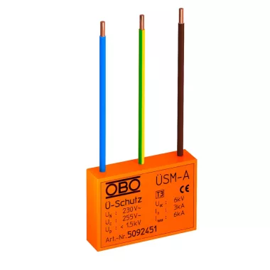OBO 5092466 ÜSM-A-150 Túlfeszültségvédelmi Modul minden install. rendszerhez, 150V