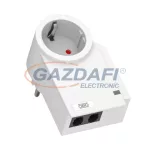   OBO 5092828 FC-RJ-D Túlfeszültség Levezető Finecontroller telefonvédelemmel, 230V hófehér