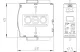 OBO 5093402 V10-C 0-280 Surgecontroller V10 felsőrész, 280V