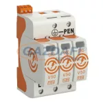   OBO 5093548 V50-3+FS-320 Combicontroller V50 3-pólusú, távjelzéssel, 320V poliamid IP20