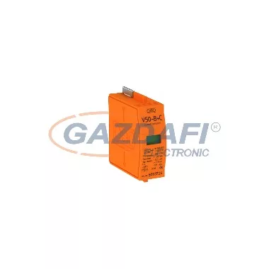 OBO 5094400 V 50-B+C 0-150 Combicontroller V50 túlfeszültség védelmi kész. fels, 150V OBO 5094400 V 50-B+C 0-150 Combicontroller V50 túlfeszültség védelmi kész. fels, 150V