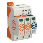 OBO 5095332 V20-2+NPE+FS-280 Surgecontroller V20 2+1 kivitel, távjelzéssel, 280V IP20