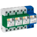 OBO 5096836 MCD 50-B 3+1-OS Coordinatedlightningcontroller Készlet állapotjelzéssel, 255V