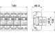 OBO 5096836 MCD 50-B 3+1-OS Coordinatedlightningcontroller Készlet állapotjelzéssel, 255V