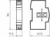 OBO 5097976 TKS-B Túlfeszültség-Levezető , 120V AC