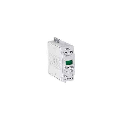 OBO 5099611 V20-C 0-300PV Surgecontroller V20 Levezető-betét napelemes rendsze, 300V DC