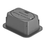   OBO 5106002 5700 Járófelületbe Sülly. Mérési Hely vizsgáló összekötő nélkül 227x155x115 fekete öntött vas