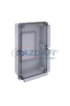 MUTLUSAN joncțiune industrială și cutie de montare cu capac transparent 138x226x98mm, IP65