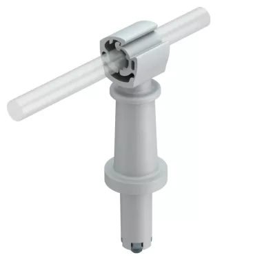 OBO 5202213 133 NB Tetővezeték-Tartó 47mm szürke poliamid