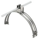   OBO 5202833 132 VA Tetővezeték-Tartó gerinccseréphez 185−260 mm rozsdamentes acél