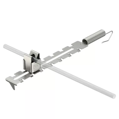 OBO 5203015 132 U Vezeték-Tartó Kúpcserépre változtatható hosszbeállítás 280-380 mm