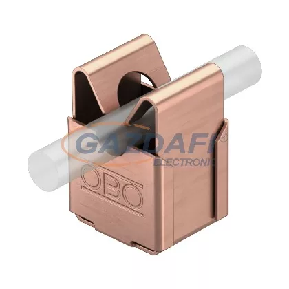   OBO 5207800 177 20 VA-VK M6 Vezetéktartó 8mm rozsdamentes acél vörösréz bevonattal