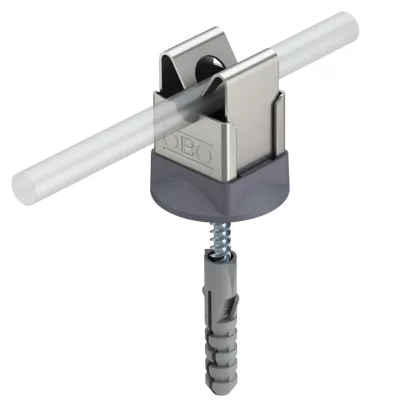   OBO 5207901 177 20 VA B-HD Vezetéktartó Komplett körvezetőhöz rozsdamentes acél