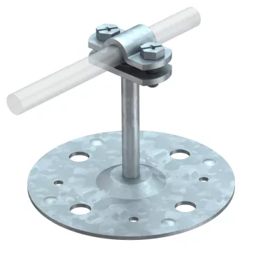 OBO 5218810 165 B 60 Tetővezeték-Tartó lapos tetőkhöz 60mm merítetten tűzihorganyzott acél OBO 5218810 165 B 60 Tetővezeték-Tartó lapos tetőkhöz 60mm merítetten tűzihorganyzott acél