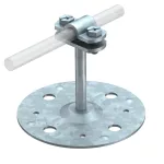 OBO 5218829 165 B 100 Tetővezeték-Tartó lapos tetőkhöz 100mm merítetten tűzihorganyzott ac