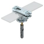   OBO 5230462 113 B-Z-HD-FL Vezetéktartó laposvezetőhöz 30mm galvanikusan horganyzott cink présöntvény