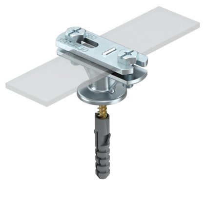   OBO 5230462 113 B-Z-HD-FL Vezetéktartó laposvezetőhöz 30mm galvanikusan horganyzott cink présöntvény