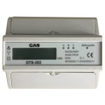 GAO 5257H 3-pole digital submeter for DIN rail