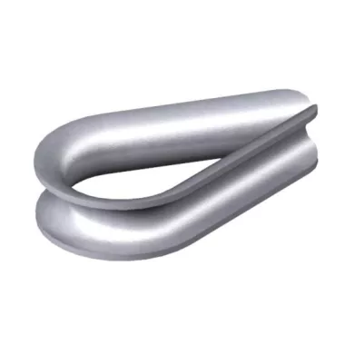 OBO 5301041 946 4 G Kötélszív ø4mm galvanikusan horganyzott acél