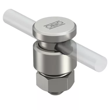 OBO 5304176 5001 N-VA Összekötő Kapocs körvezetőhöz 8-10mm rozsdamentes acél