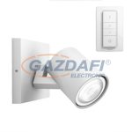   PHILIPS Runner Hue 53090/31/P7 1L intelligens vezérelhető LED lámpatest, 5.5W 250Lm 2200-6500K, fehér