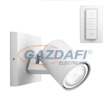 PHILIPS Runner Hue 53090/31/P7 1L intelligens vezérelhető LED lámpatest, 5.5W 250Lm 2200-6500K, fehér