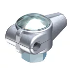   OBO 5311039 244 T-Összekötő galvanikusan horganyzott cink présöntvény