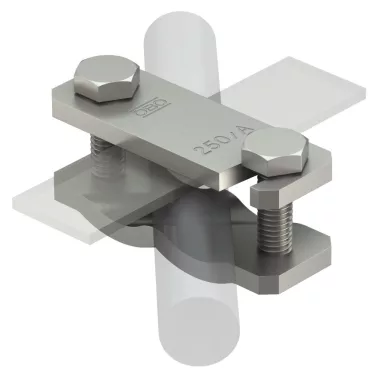 OBO 5313023 250 A-VA Átlós Kapocs Ø6-22mm/50x4mm rozsdamentes acél