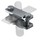 OBO 5313058 250 A Átlós Kapocs Ø6-22mm/50x4mm acél